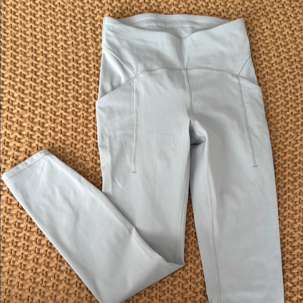 Lululemon Light Gray Leggings